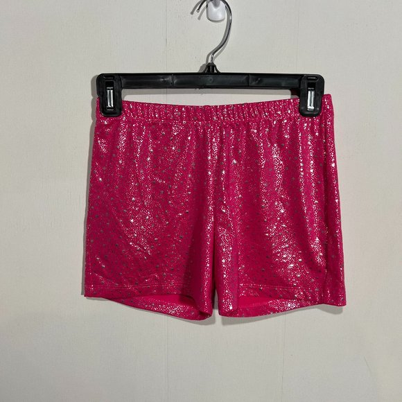 Girls - Danskin Gymnastic Shorts - Pink - Picture 1 of 3